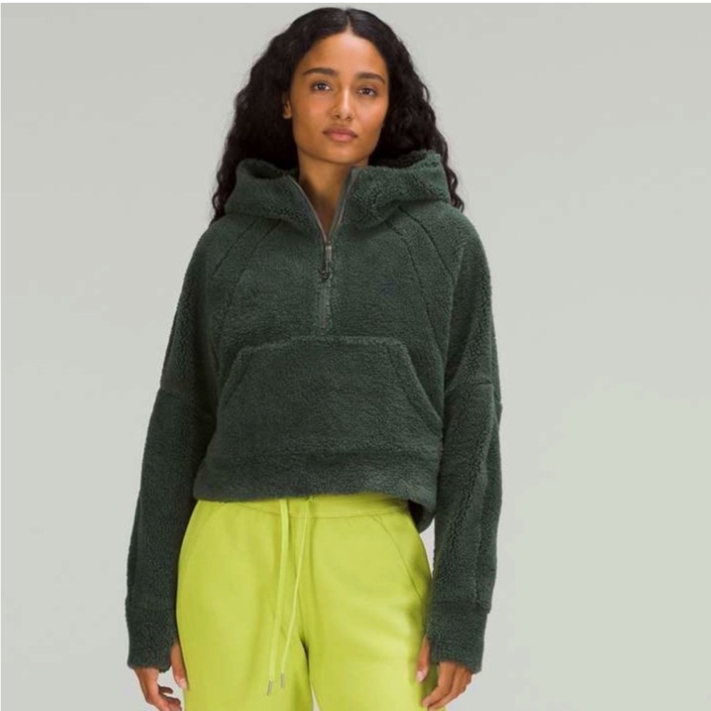 Lululemon Scuba Oversized Half-Zip Fleece Hoodie SKSR XS/S